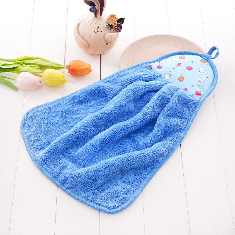 Kitchen hanging 28*38cm dishcloth