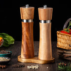 Handmade Ceramic Salt and Pepper Mill Set