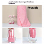 Disposable hand-tearable microfiber towels for wet and dry use in the kitchen