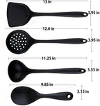 High quality silicone kitchen cooking set